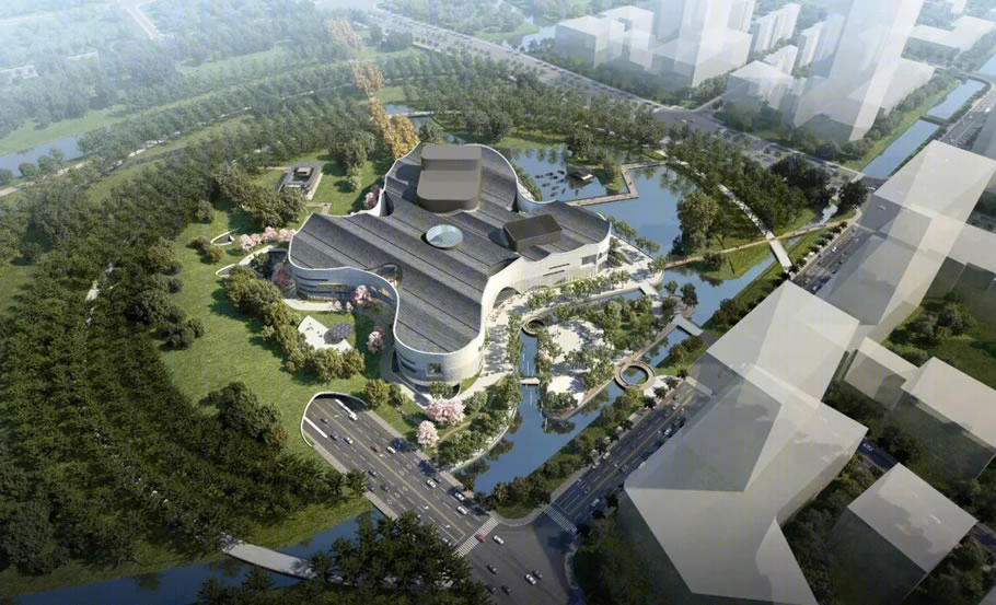 上海青浦演艺中心丨中国上海丨BAU 建筑城市设计-1