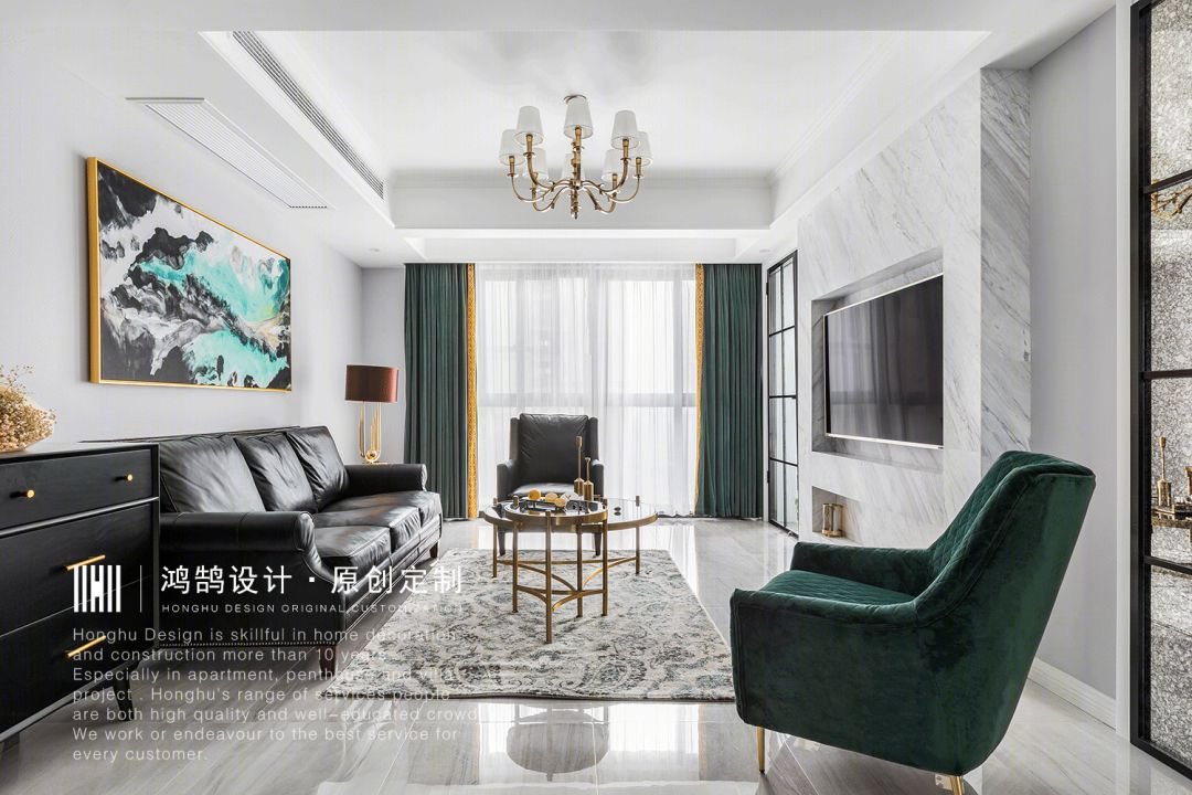 徐州水榭春天 135㎡简美风,精致轻奢生活空间-11