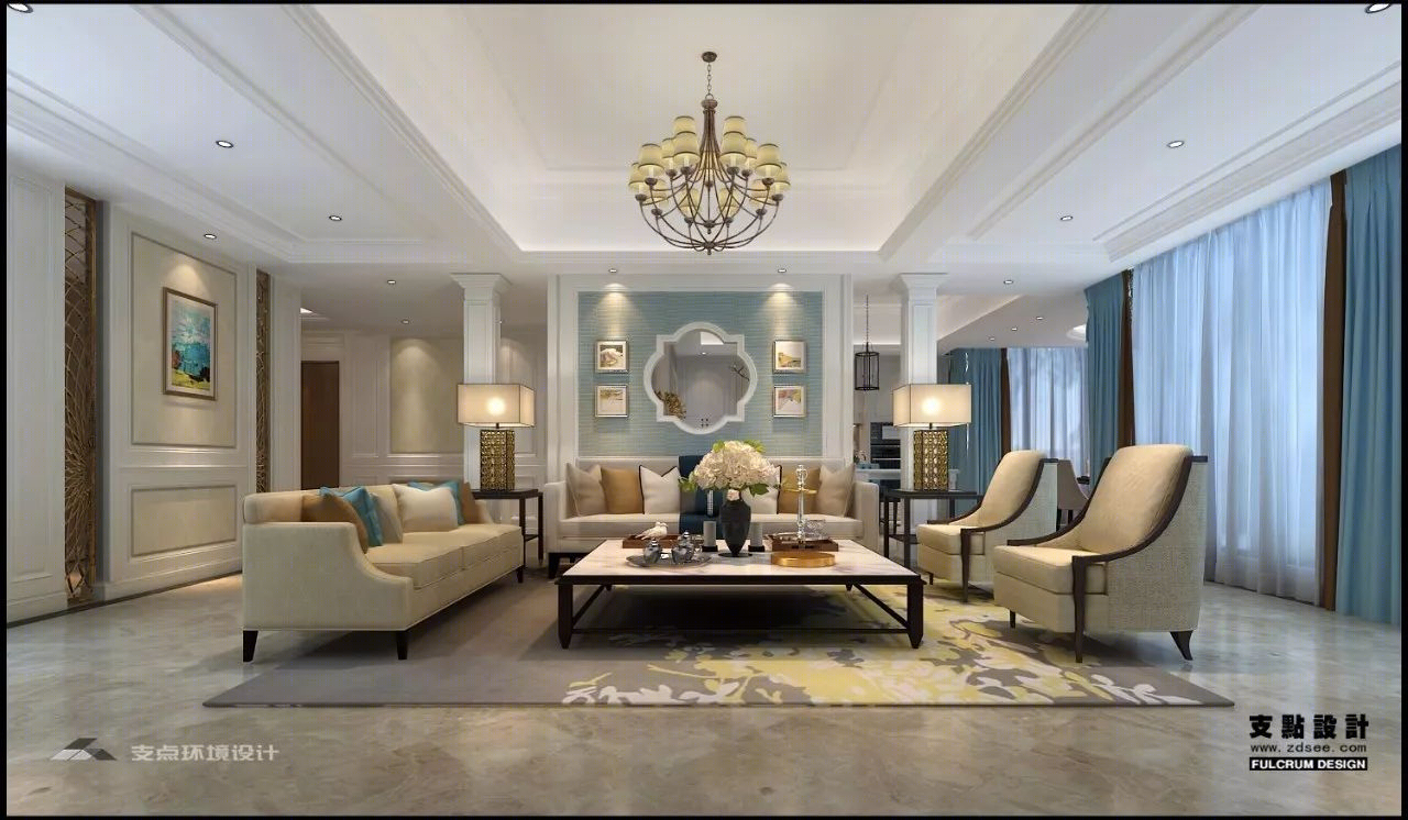 简美风阳光 100 大湖第，支点设计展现宜居魅力-0