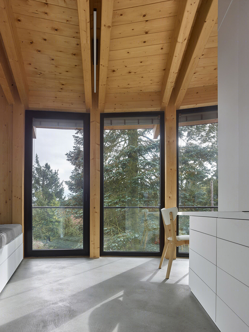 朝向太阳的绿色住宅丨Stempel & Tesar architekti-51