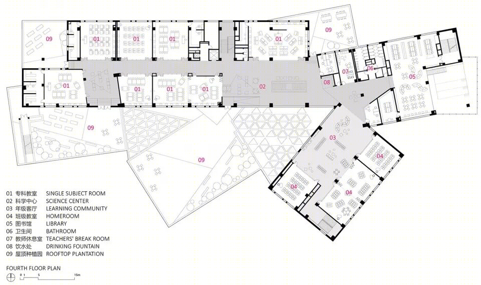 黄城根小学昌平校区丨北京和立实践建筑设计咨询有限公司-64