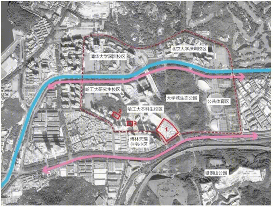 哈尔滨工业大学(深圳)绿色空中花园丨中国深圳丨法国IFAD建筑设计事务所联合法国Atelier 2,3,4,-4