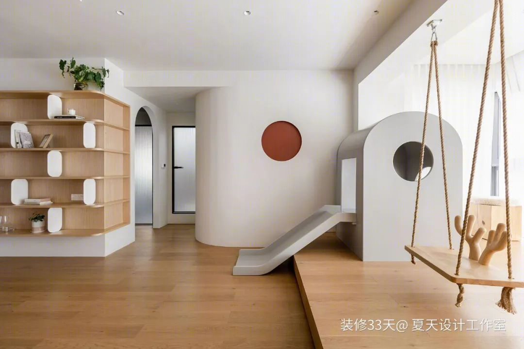 贵阳 150 平三孩家庭亲子宅丨中国贵阳丨夏天设计工作室(上海)-15