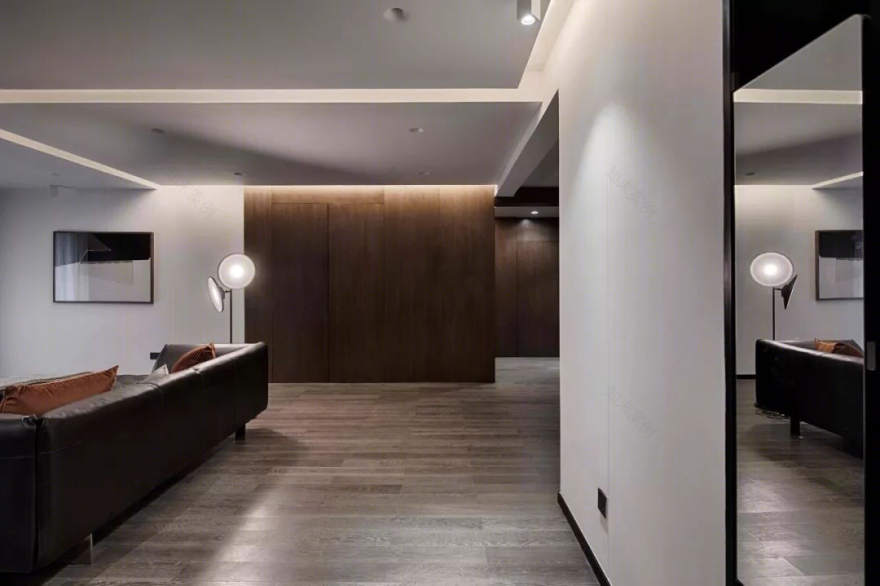 重庆 150㎡现代简约大三居,放松生活空间-23