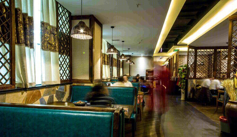 复古元素混搭，三宝粥店打造独特用餐体验-10