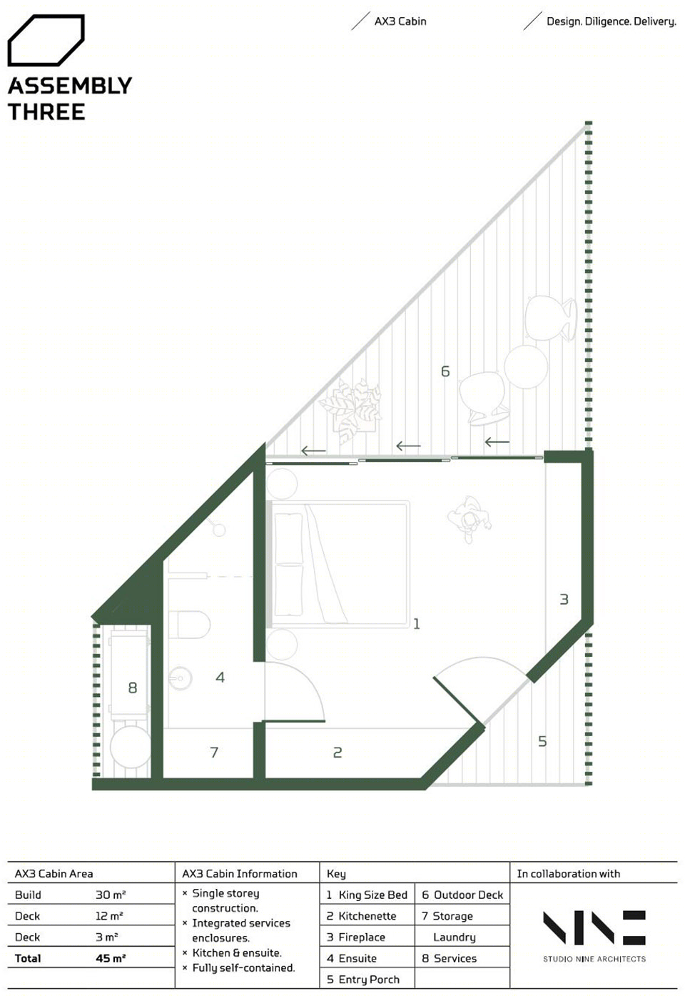 澳大利亚 Assembly Three 装配式木屋丨Studio Nine Architects-14