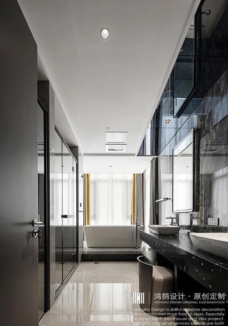 低奢舒适的别墅私宅设计-34