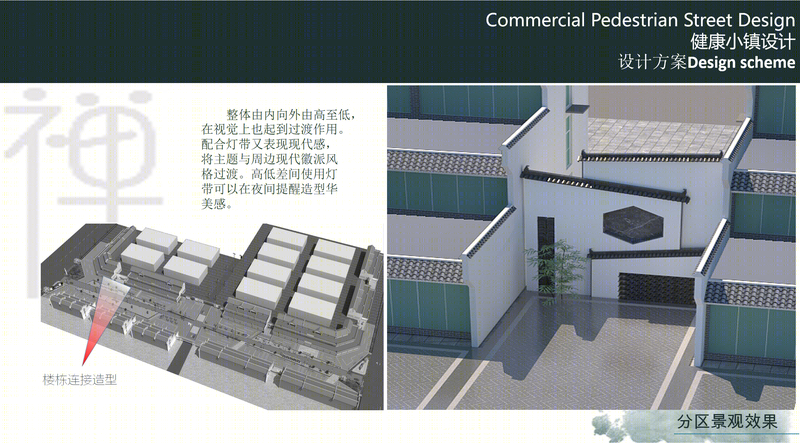 岳池健康小镇徽派商业街设计-21