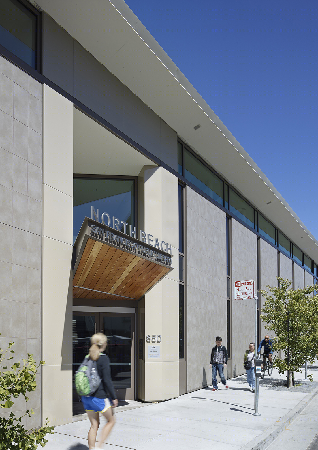 美国北滩图书馆分馆丨Leddy Maytum Stacy Architects-27