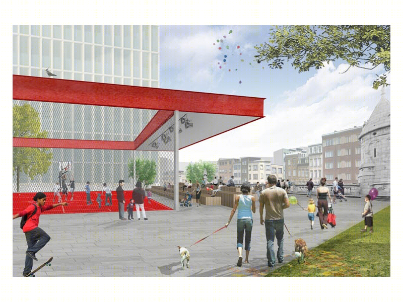 比利时 Kievit 街区绿色设计打造城市新地标-17