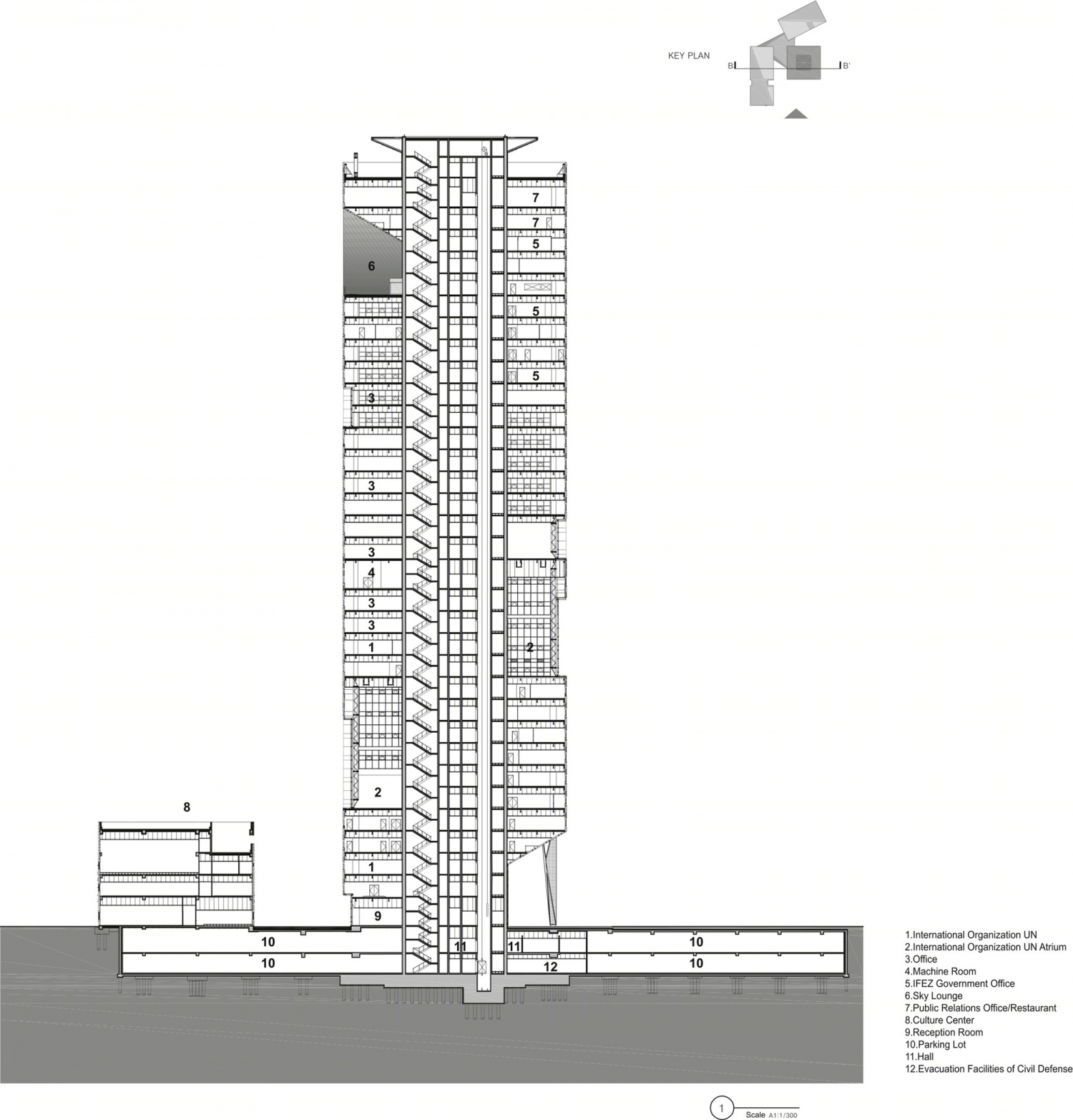 韩国G·塔(G·Tower)丨HAEAHN Architecture + Designcamp Moonpark dmp + Gyung Sung Architects + TCMC Architects & Engineers-38