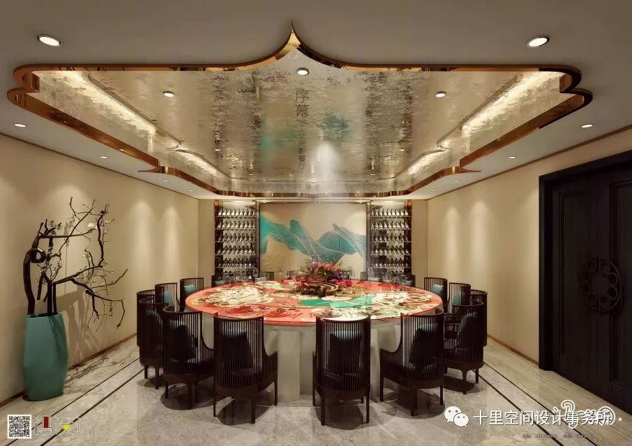 冯江国打造的新华书店同幢 4 楼 3D 餐厅设计-22