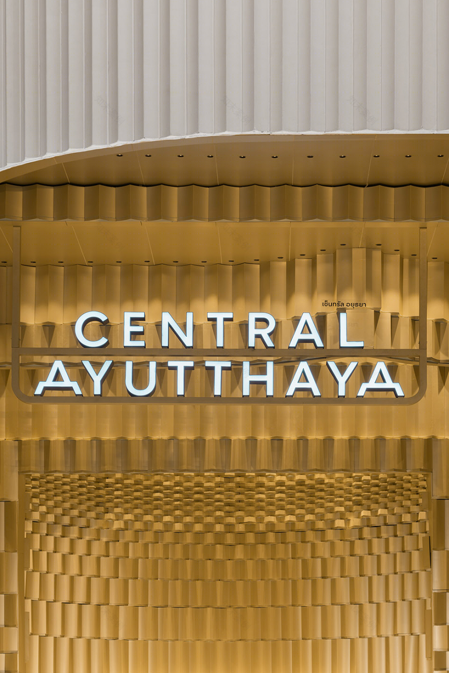 泰国 Central Ayutthaya 购物中心立面设计，演绎当地传统与现代融合之美-25