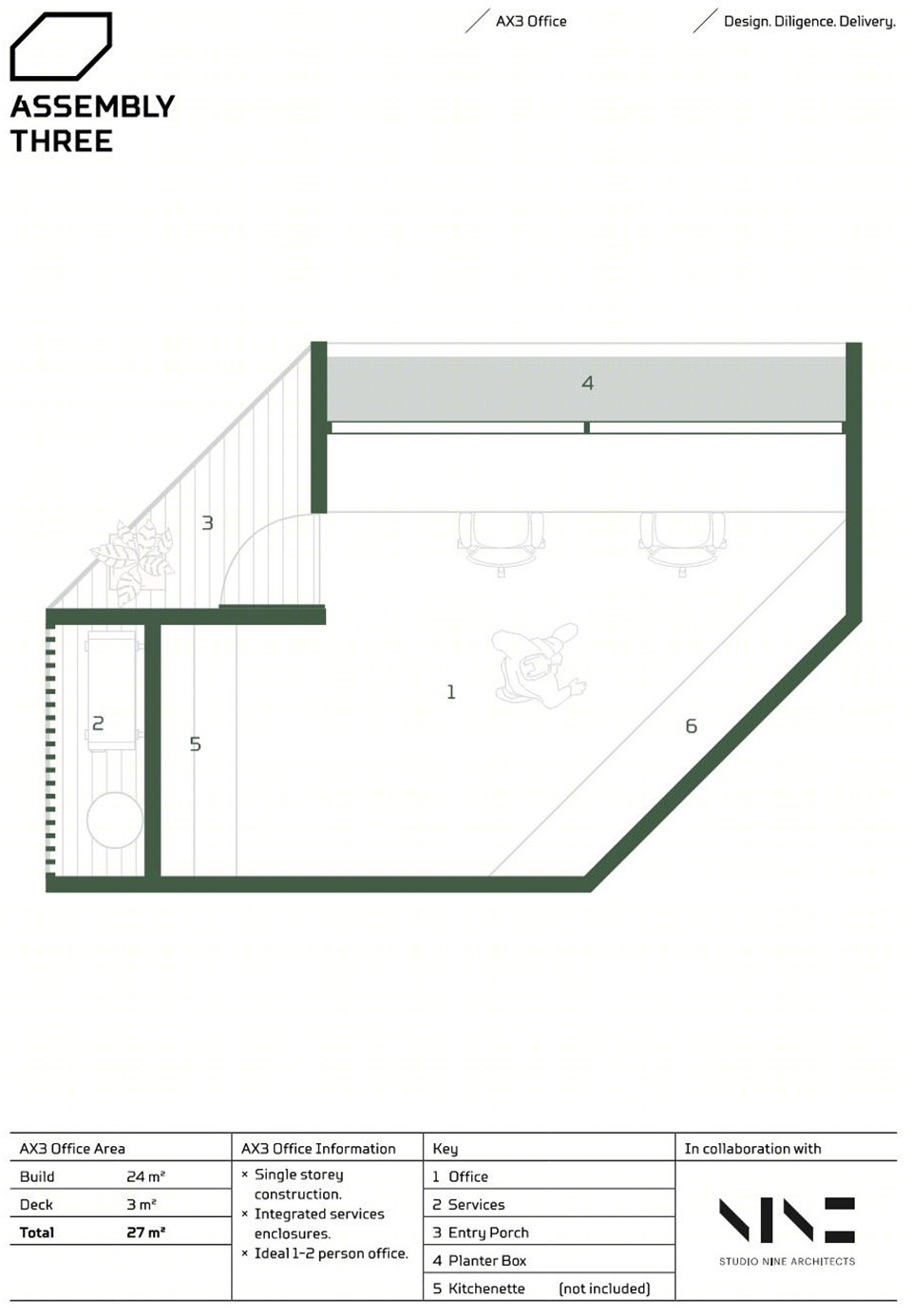 澳大利亚 Assembly Three 装配式木屋丨Studio Nine Architects-17