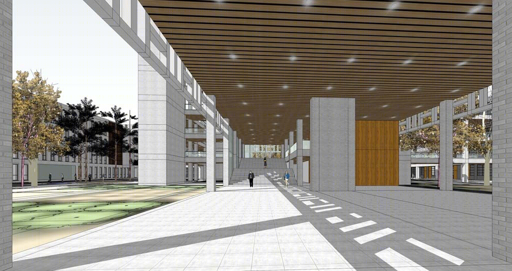 江苏书院空间·南通第二中学新校区丨上海米川建筑设计事务所-43