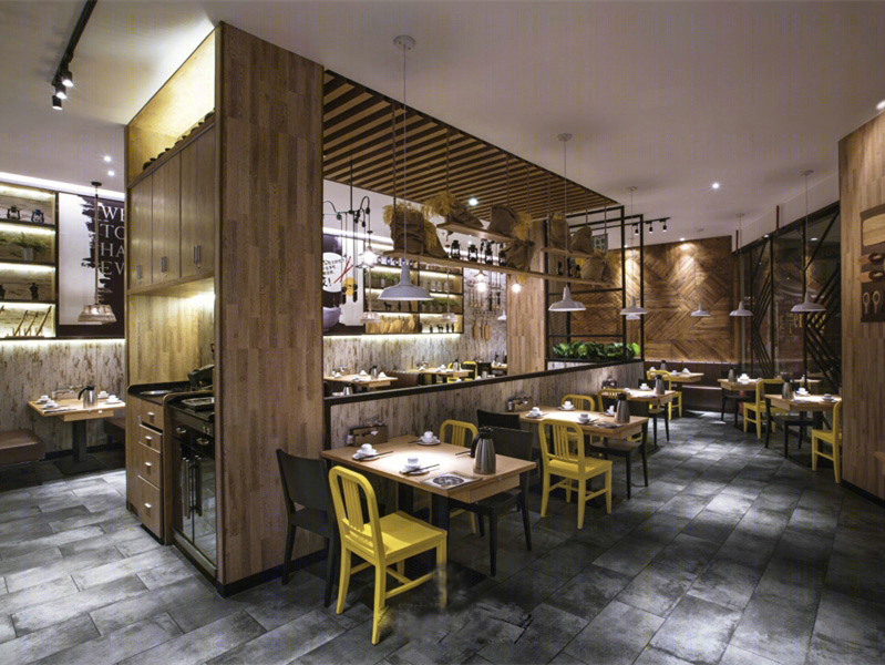深圳九毛九海雅缤纷城店丨深圳市华空间设计顾问有限公司-6
