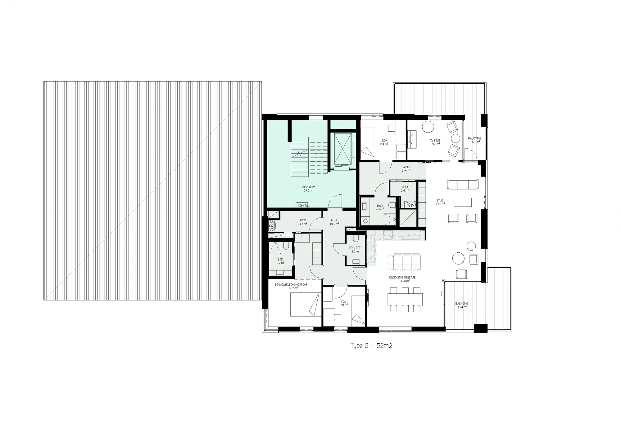 挪威 Paradis Waterfront 住房项目丨Ghilardi+Hellsten Arkitekter-24