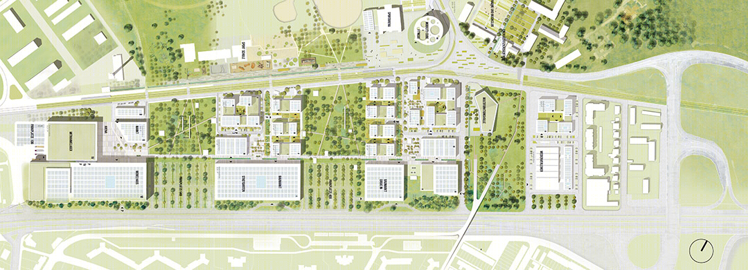 德国城市门户形象改造项目 · KH 工作室的混合景观理念-28