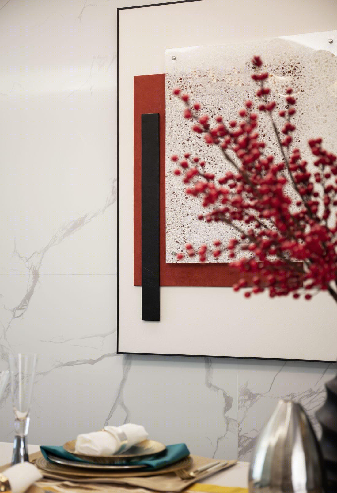 现代轻奢——治愈空间中的金色魅影。-6