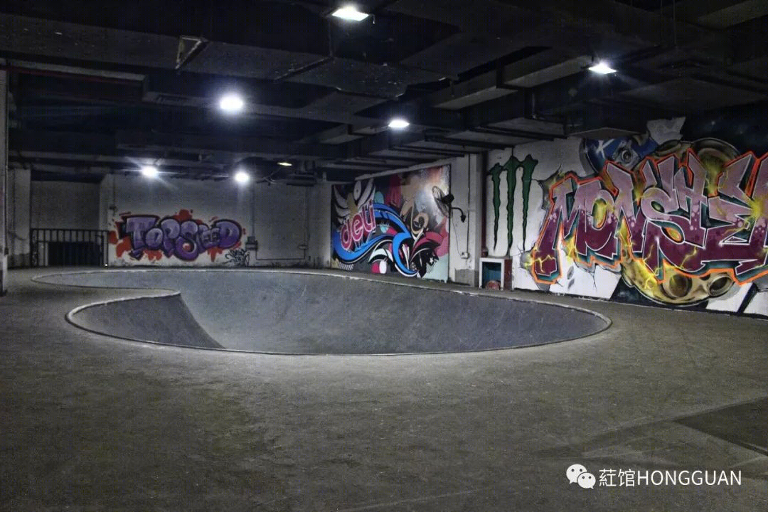 杭州聚合极限运动场馆 | 工业风美学空间-15