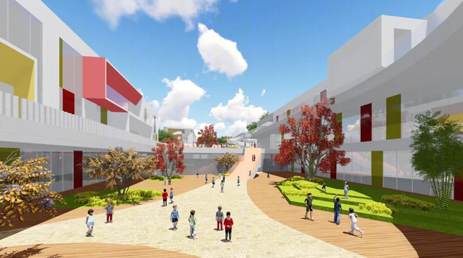 上海兰生复旦学校青浦分校丨中国青浦丨上海华都建筑规划设计有限公司(HDD)-47