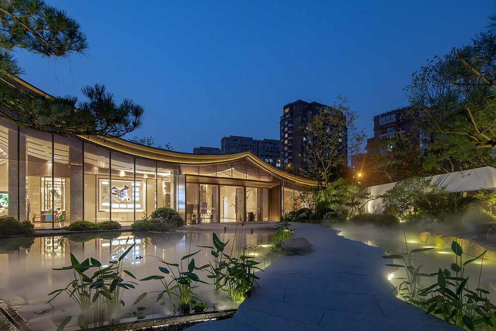 杭州龙湖葛洲坝景粼天著——自然之美诠释现代住宅景观-15