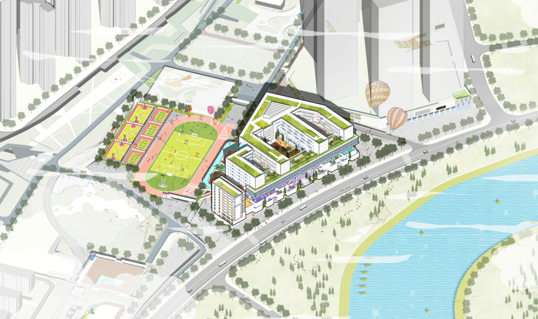 深铁璟城学校丨中国深圳丨华阳国际设计集团-18