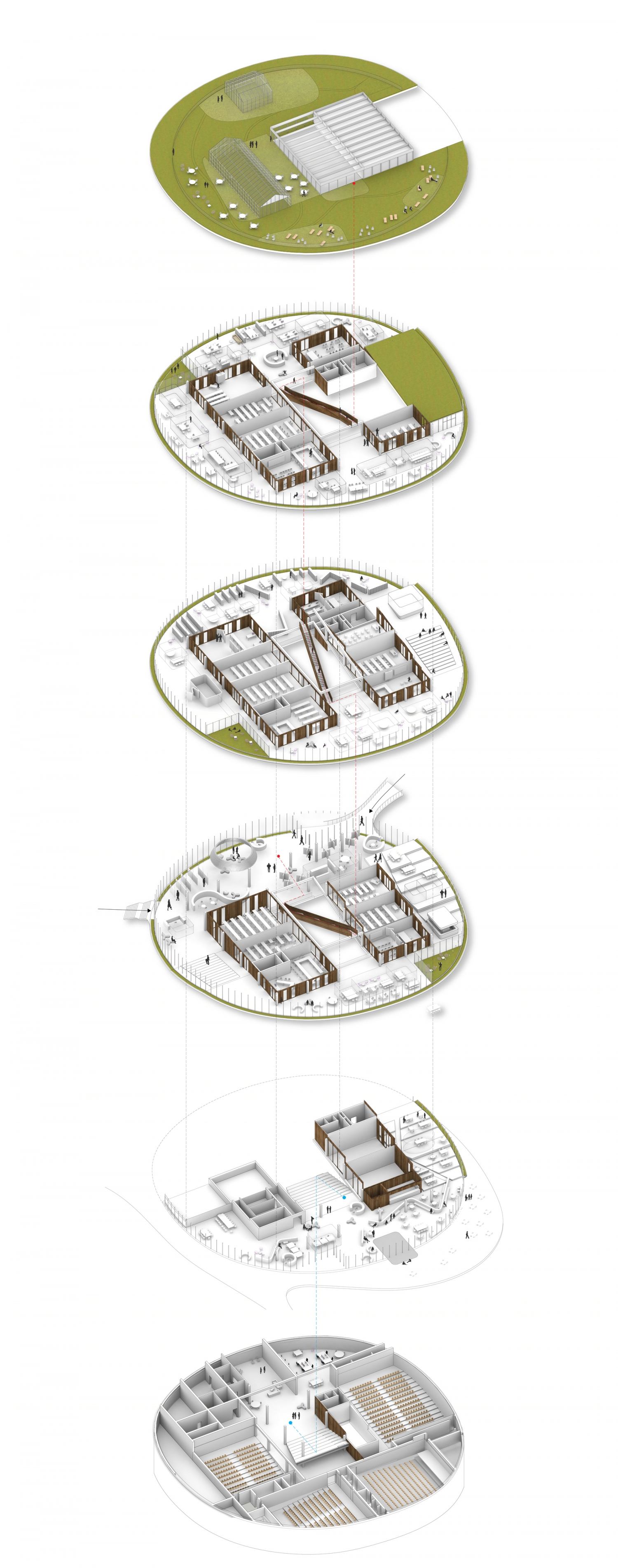 比利时西弗兰德科技大学校园设计方案丨OYO – Open Y Office,Arch&Teco-34