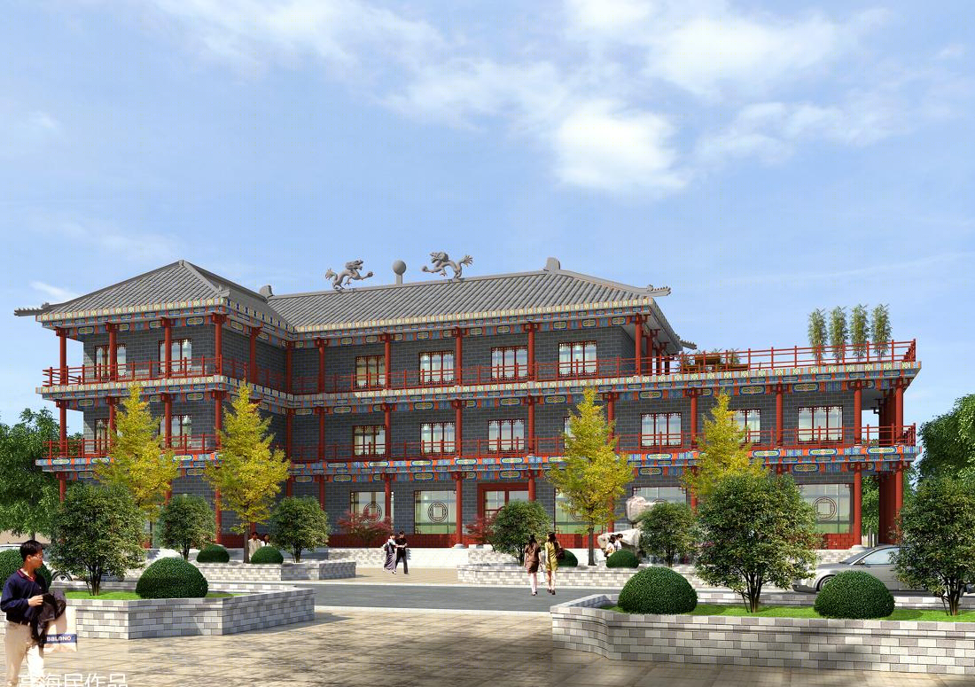 
中式办公场所 -1