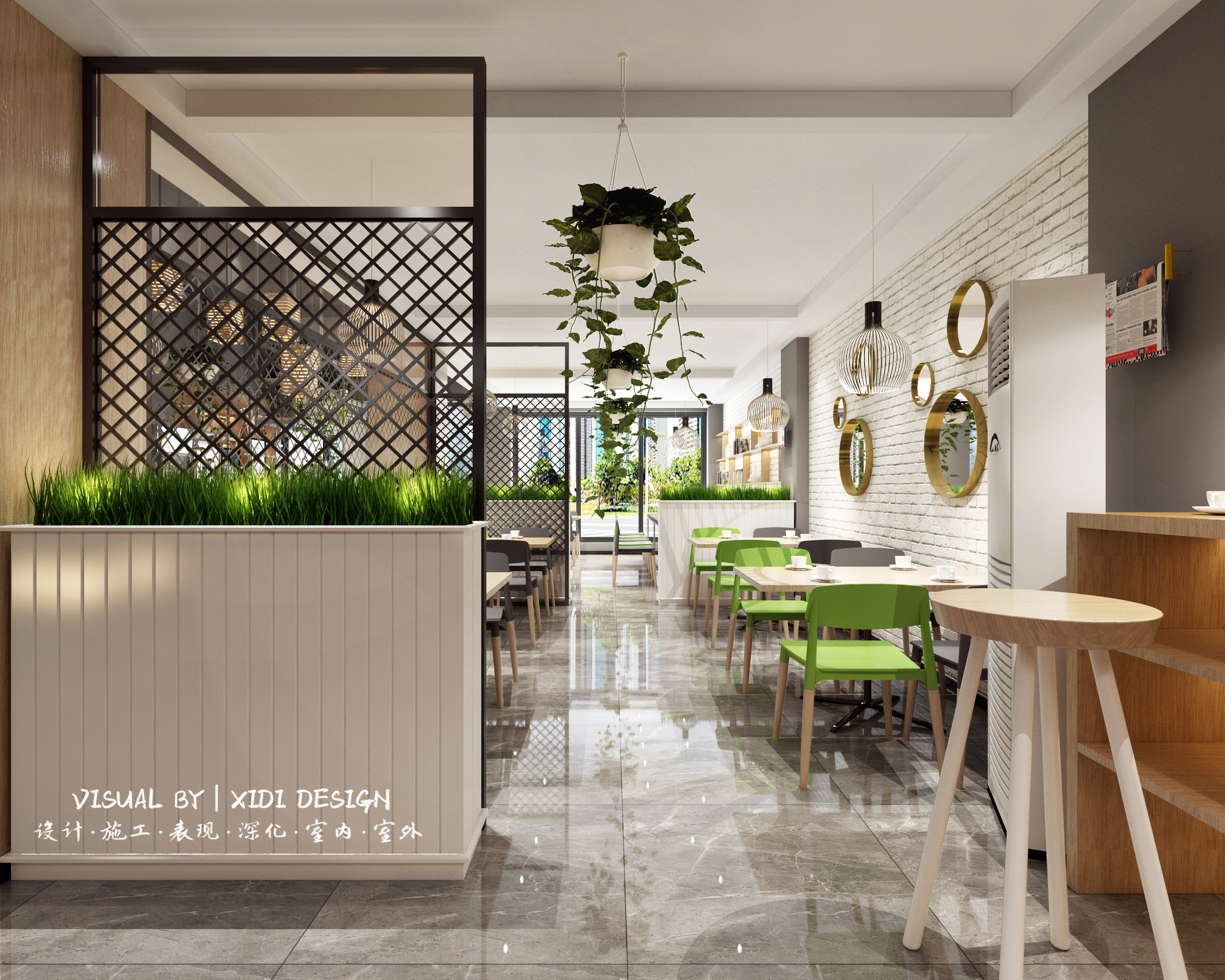 早餐店                     -0