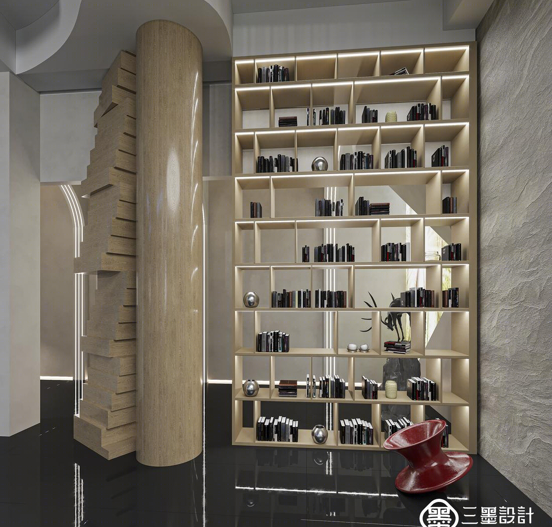 打破常规的木作展厅设计-21