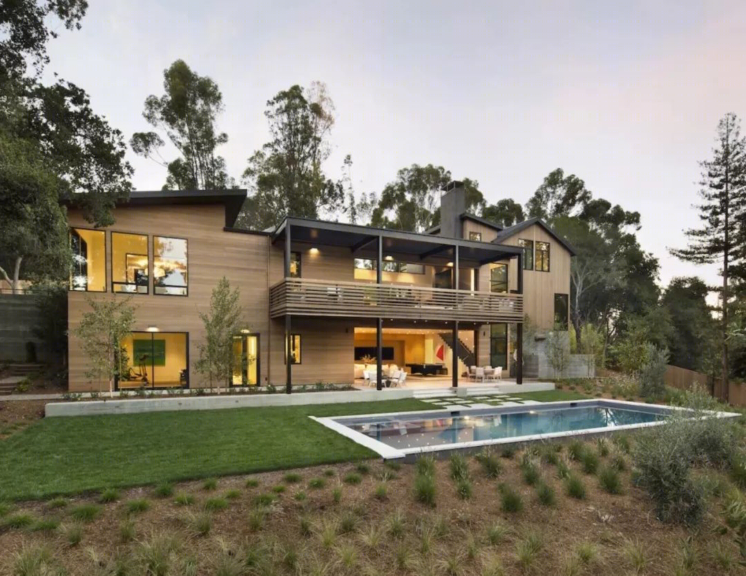 美国加州月亮谷 LEED 银级认证环保住宅设计-38
