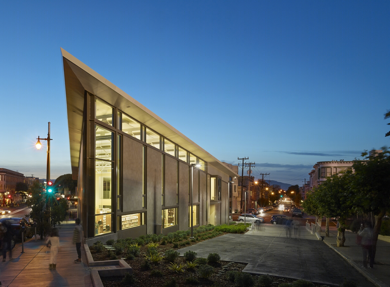 美国北滩图书馆分馆丨Leddy Maytum Stacy Architects-30