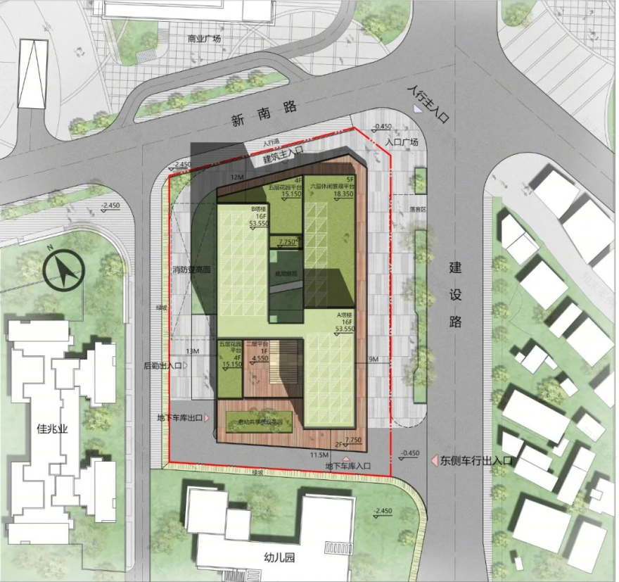 龙岗区养老护理院重新选址建设工程(设计)丨中国深圳丨深圳大学建筑设计研究院有限公司 何川建筑工作室-31