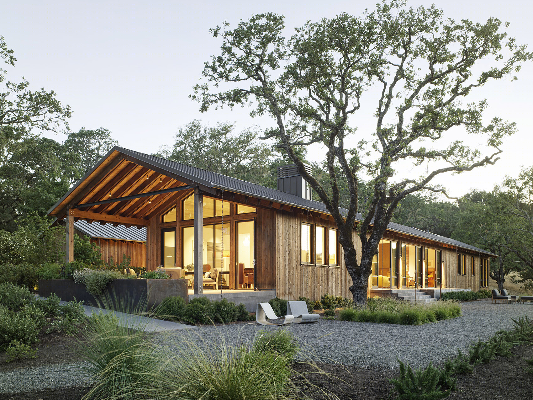 蓝色橡树住宅丨美国加利福尼亚丨Richard Beard Architects,BAMO-13