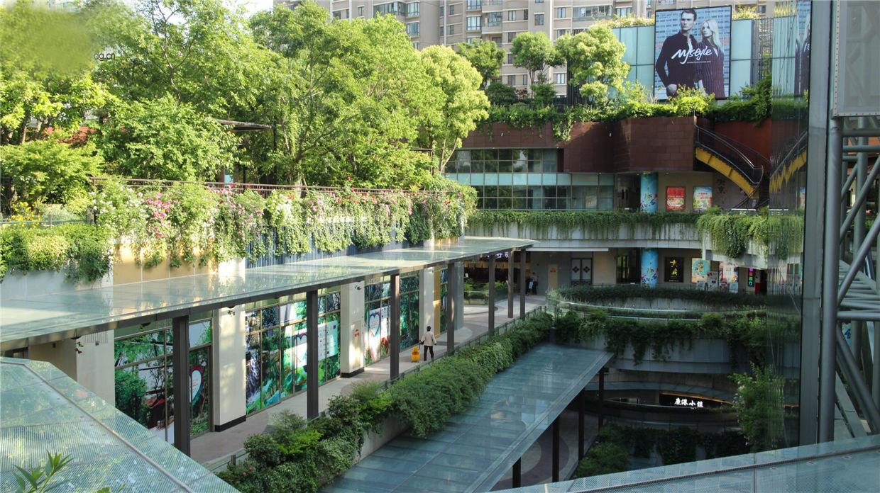 金虹桥国际中心屋顶花园景观-27