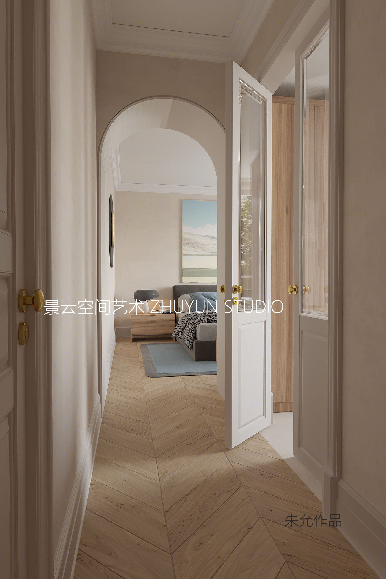 朱允作品-成都中南海棠集194（ZHUYUN STUDIO）                     -9