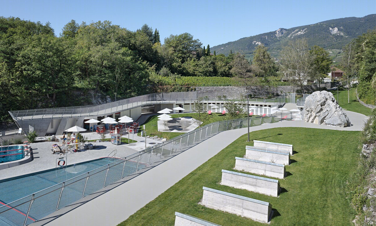瑞士Géronde浴场翻新丨NAU & Drexler Guinand Jauslin Architekten-22