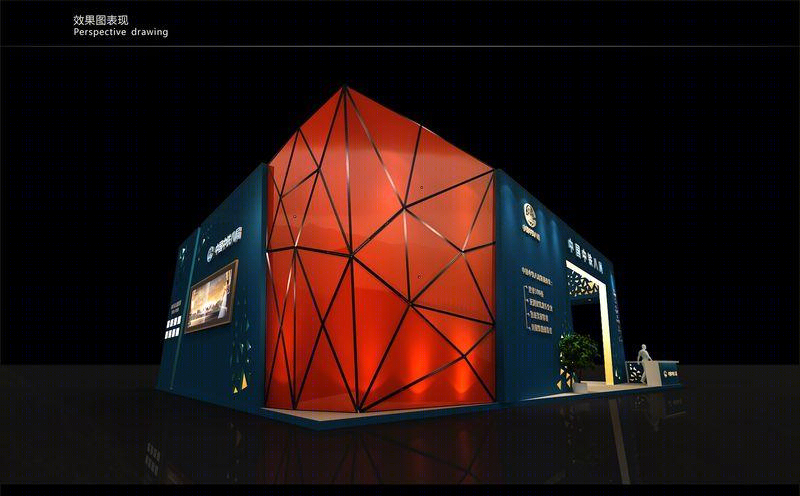 华纳思设计创意丨展厅丨中铁八局展场设计方案--2016年房交会-1