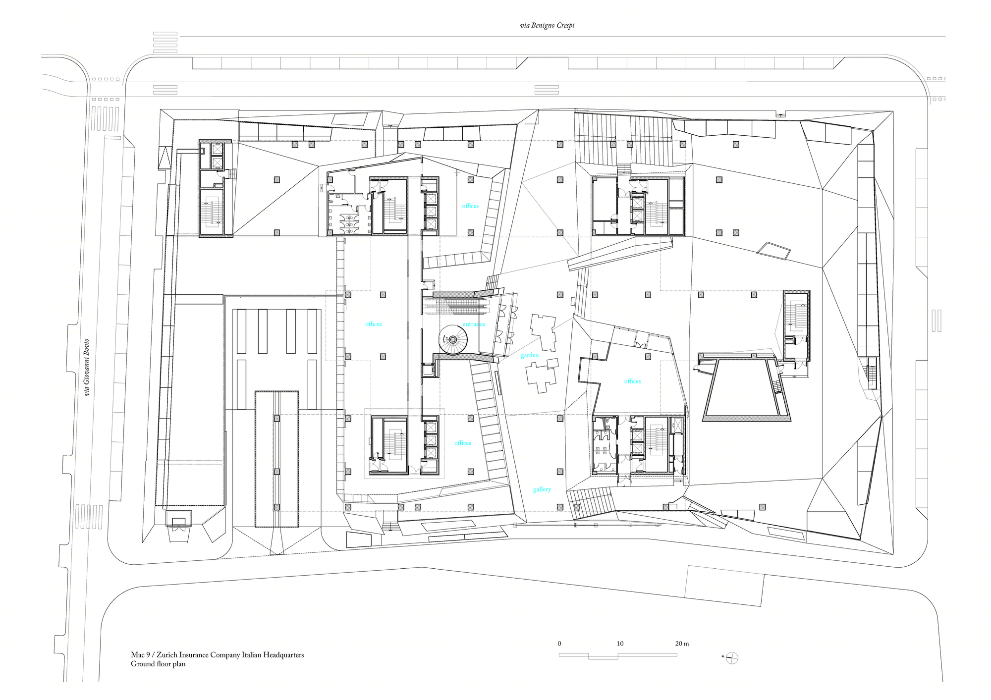 意大利保险公司总部丨Scandurra Studio Architettura-19