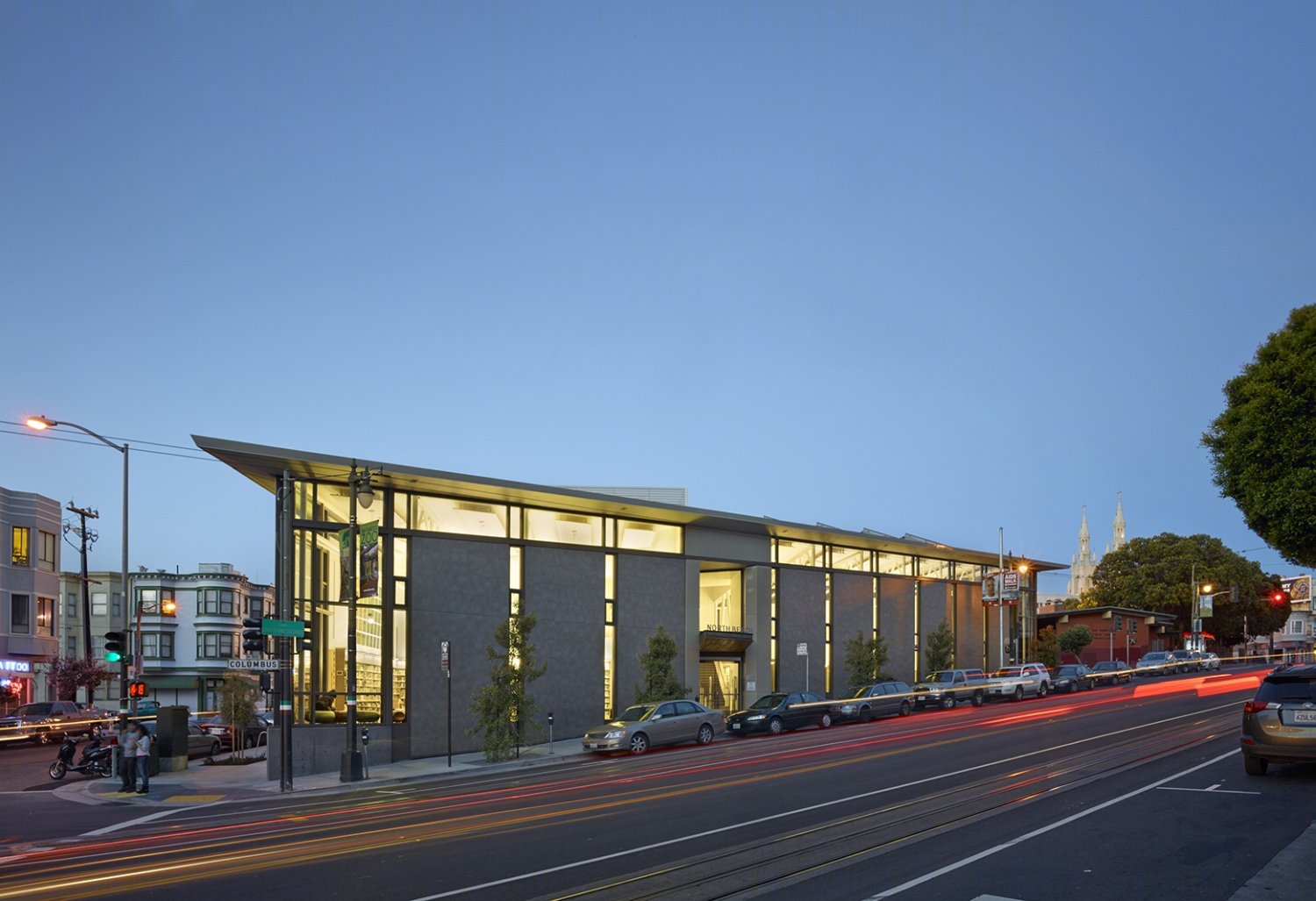 美国北滩图书馆分馆丨Leddy Maytum Stacy Architects-31