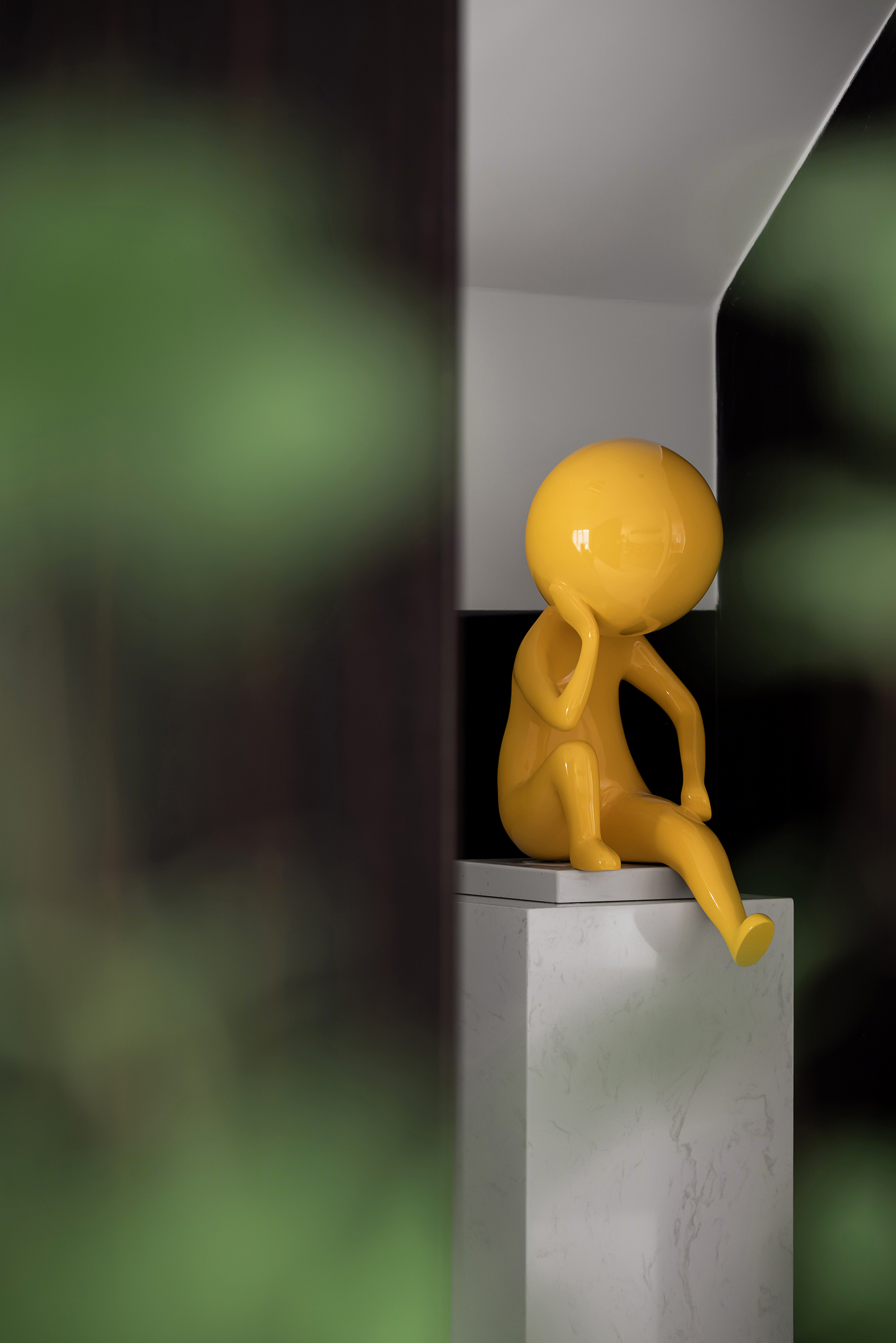 简约黑白办公设计丨中国惠州丨睿创质造空间设计-30