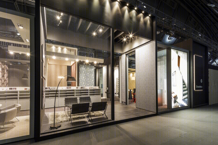 法兰克福展会上的 Grandeco 壁纸展厅 | Franken Standbouw 打造的真实家居空间-27