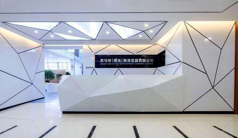 青岛思马特教育总部现代办公空间设计-21