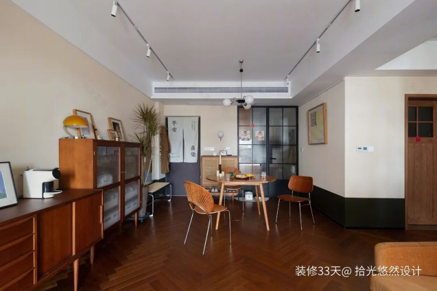 复古上海风情 · 90 平小两居的温馨改造丨中国成都丨拾光悠然设计(成都)-7