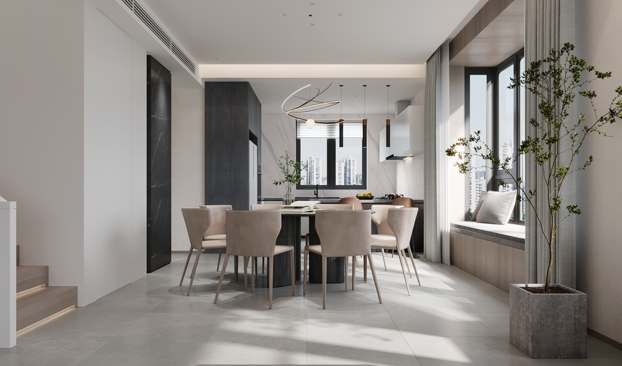 温州 VIKE 打造现代跃层别墅，展现卓越室内设计实力-3