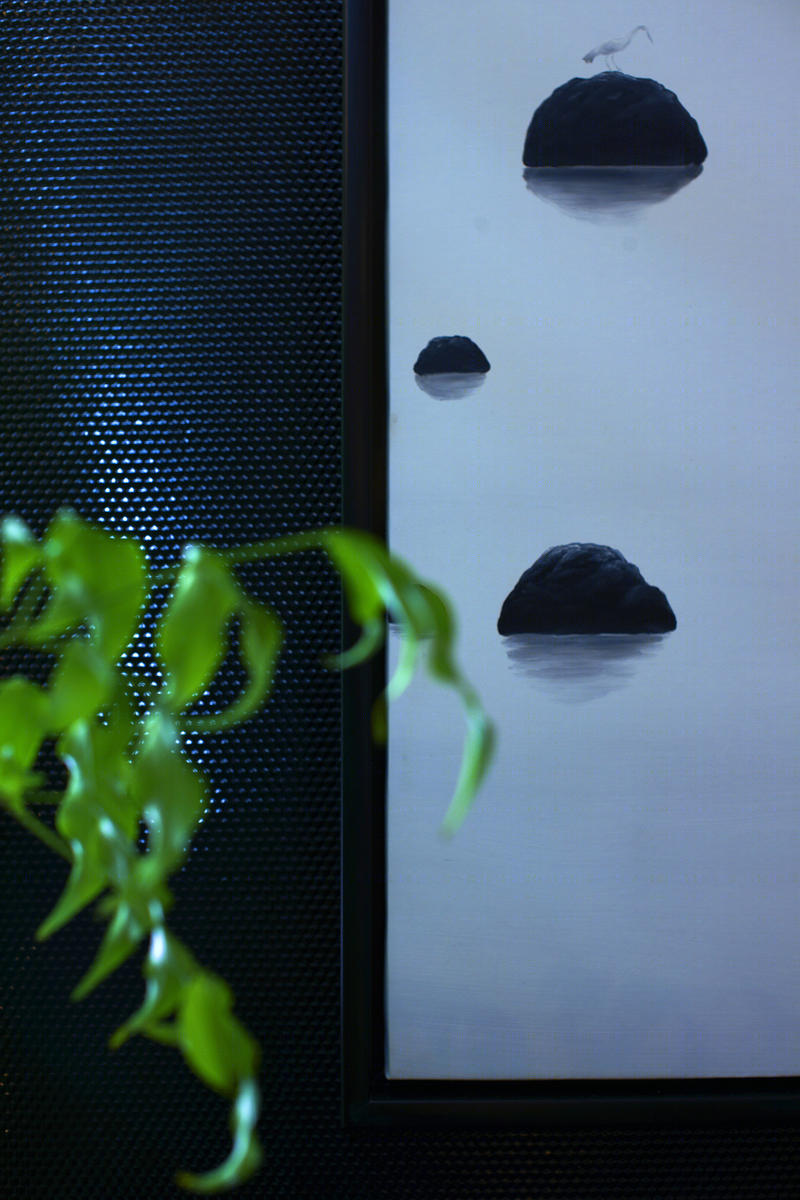 银湖办公室 | 精致空间，情感照明，核桃墙创意设计-3