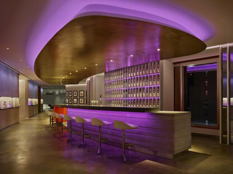 美国 Stoli 伏特加办公室，红与黑的极致诱惑-14