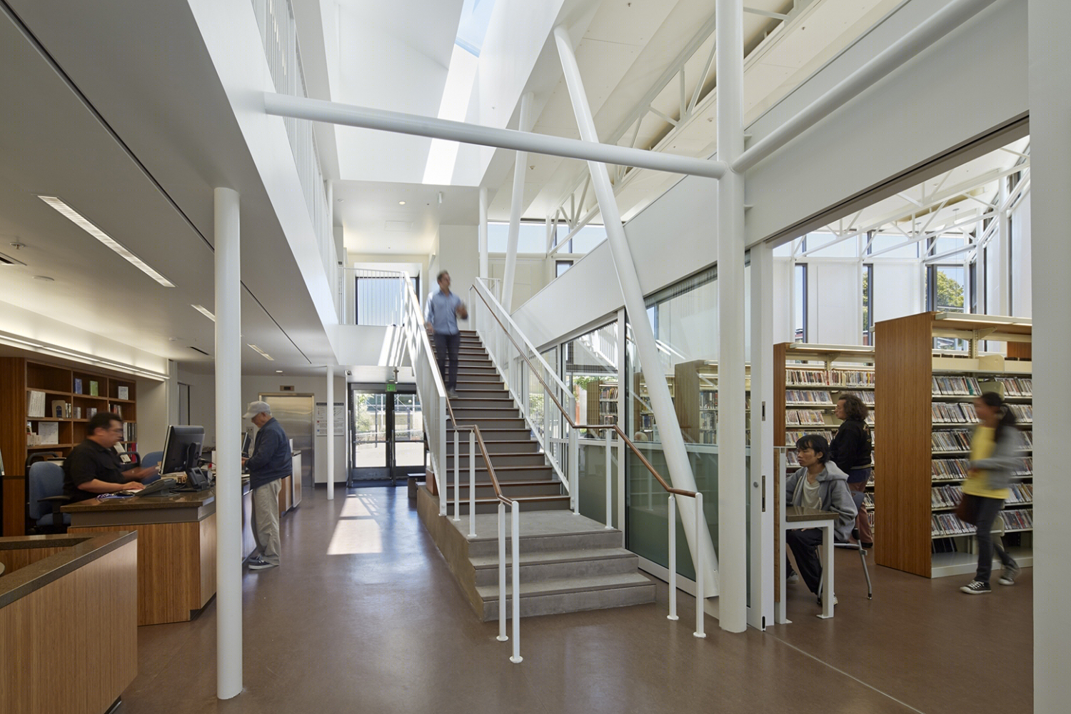 美国北滩图书馆分馆丨Leddy Maytum Stacy Architects-32