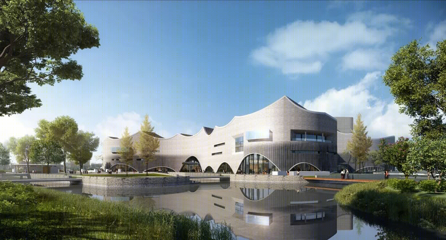 上海青浦演艺中心丨中国上海丨BAU 建筑城市设计-3